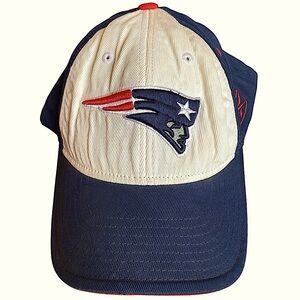 NFL Team Apparel Reebok New England Patriots Football Sports Cap